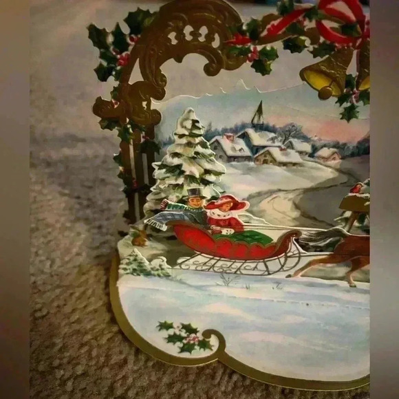 Vintage Hallmark Christmas Card - Picture 5 of 8